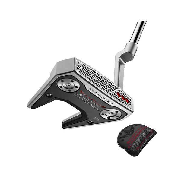 スコッティキャメロン（Scotty Cameron）（メンズ）ファントム Phantom 7.2 パター(ロフト3.5度)オリジナルシャフト