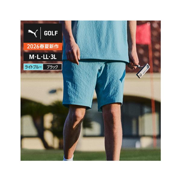 PUMA ゴルフハーフパンツ PUMA（プーマ） （メンズ）ゴルフウェア リラックスフィット ウーブン
