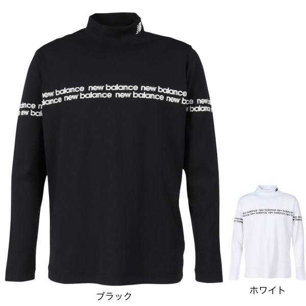 ニューバランス（new balance）（メンズ）ゴルフウェア 長袖 モックネックシャツ PULL 012-6267002