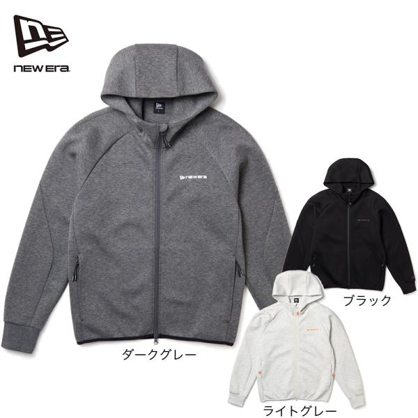 ニューエラ（NEW ERA）（メンズ、レディース）ゴルフウェア テック スウェット フルジップ フーディー Emboss Logo 15129441 15129442 15129443