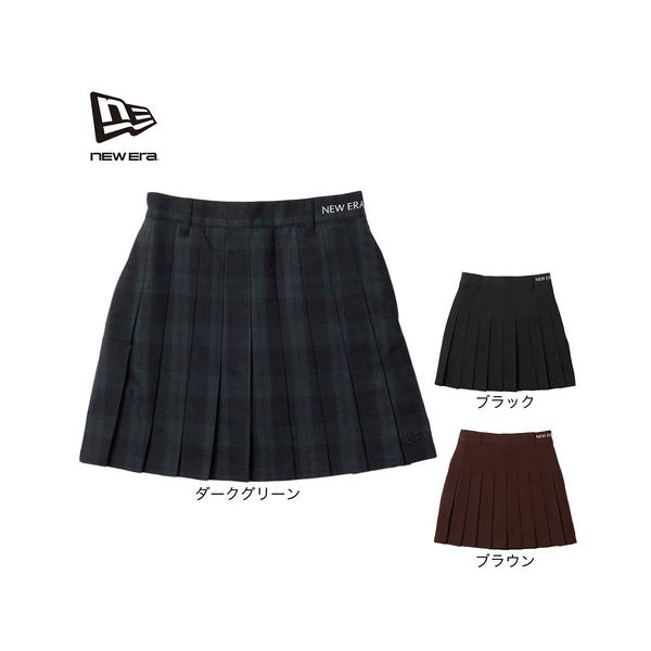 ニューエラ（NEW ERA）（レディース）ゴルフウェア ウエストロゴ プリーツスカート インナーショーツ付き 15129395 15129396 15129397