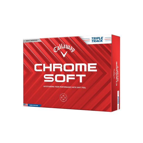 キャロウェイ　CHROME SOFT XLS トリプルトラック　2ダース Callaway（キャロウェイ） クロム ソフト CHROME SOFT X LS TRIPLE