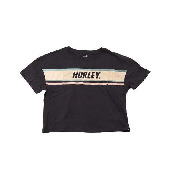 ハーレー（HURLEY） Tシャツ レディース 半袖 SPO/STRIP FNCY SIS CN7381-010 （レディース）