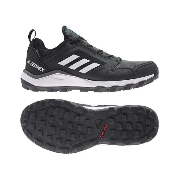 アディダス（adidas） テレックス アグラヴィック TR 黒 ブラック ホワイト FX6979 GORE-TEX トレイルランニングシューズ 登山 トレッキング （レディース）