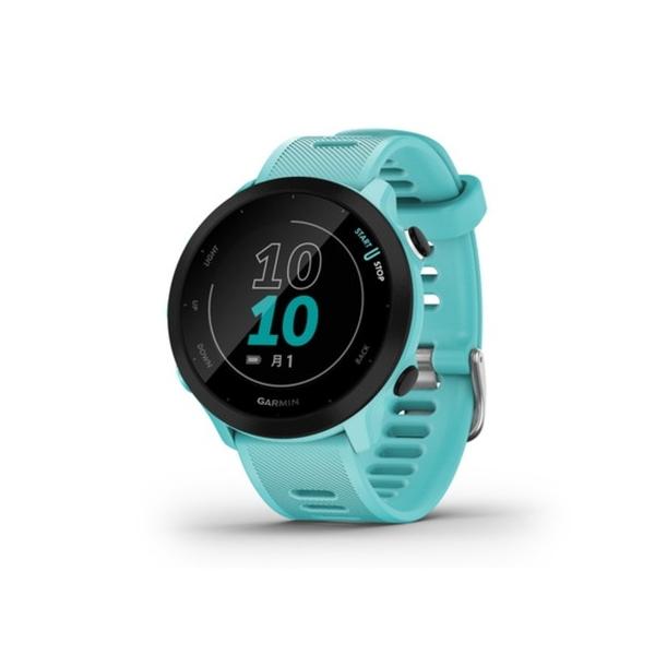 他サイト： ガーミン（GARMIN）（メンズ、レディース）スマートウォッチ 時計 フォーアスリート55 ForeAthlete 55 Aqua 010-02562-42の商品画像
