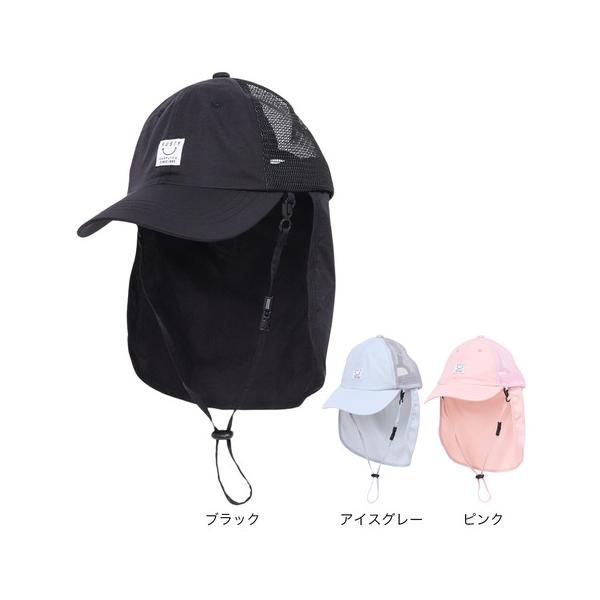 ラスティ RUSTY ヴィクトリア ビクトリア サーフ&amp;スノー Victoria Surf&amp;Snow 帽子 ぼうし キャップ メッシュ あご紐 カバー付き UVカット 紫外線カット 日焼け対策 日焼け防止 熱中症対策 暑さ対...