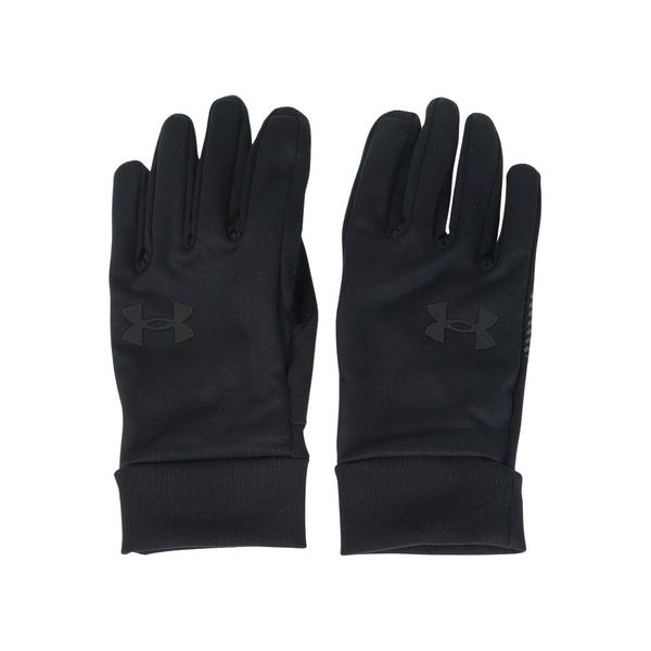 アンダーアーマー（UNDER ARMOUR）（メンズ）手袋 ストーム グローブ 防寒 1377508 002 黒 S-LLサイズ 撥水 保温 スマホ対応
