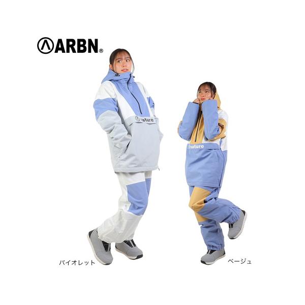 エアボーン（ARBN）ボードウェア 上下セット プルオーバー ARBN（エアボーン） （レディース）ボードウェア 上下セット プル