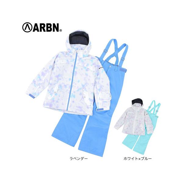 ARBN（エアボーン） （キッズ）ジュニア ガールズ スキーウェア スーツ