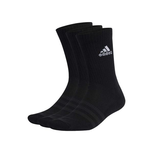 アディダス（adidas）（メンズ）クッション クルーソックス 3足組 EBB96-IC1310