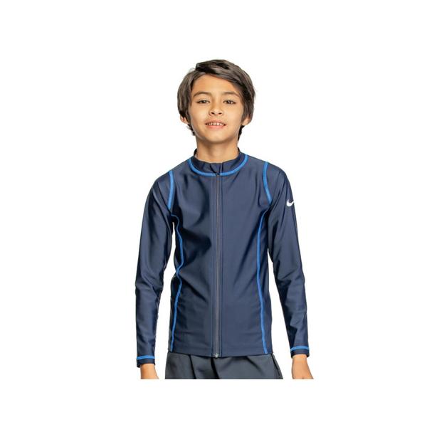 ナイキ NIKE ヴィクトリア ビクトリア サーフ&amp;スノー Victoria Surf&amp;Snow マリンウェア ラッシュガード 長袖 ロングスリーブ フルジップ フード無し スクール水着 水陸両用 速乾 UVカット 紫外線カ...