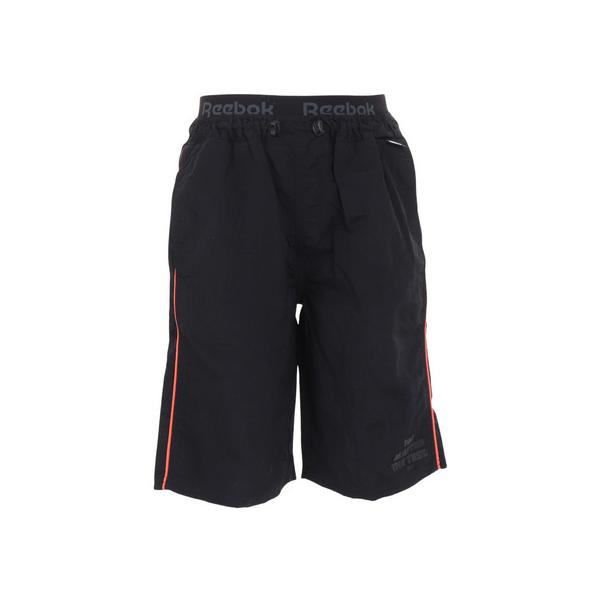 リーボック（REEBOK）（キッズ）水着 海水パンツ ウエストゴム サーフパンツ 124385BK