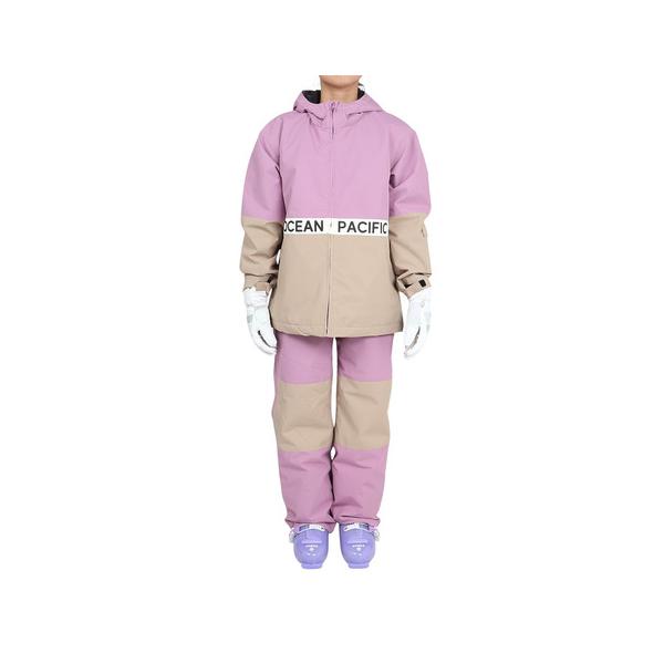 オーシャンパシフィック（Ocean Pacific）（キッズ）ジュニア スノーウエア 上下セット 544871PNK