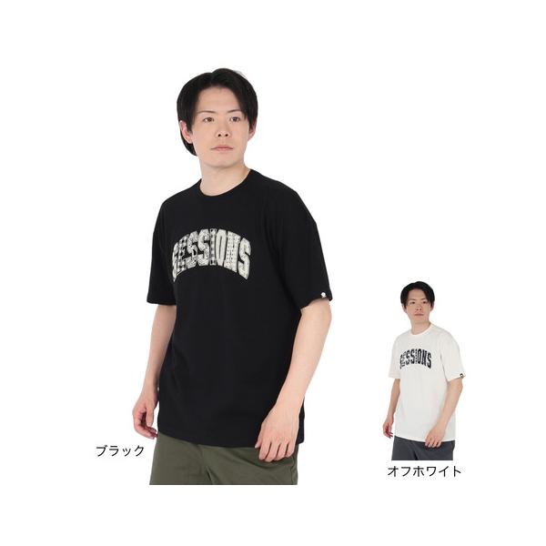 SESSIONS（セッションズ） （メンズ）クラフト ロゴ 半袖Tシャツ