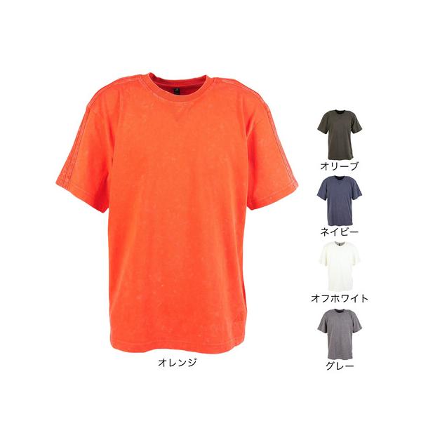 adidas（アディダス） （メンズ）3ストライプス WASH Tシャツ ZP923