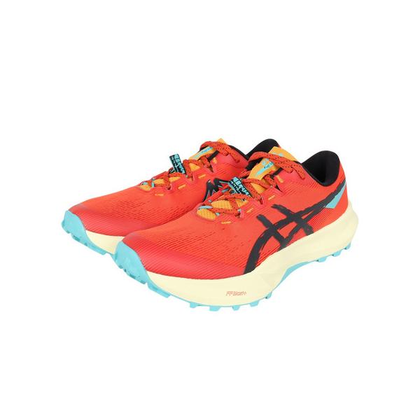 アシックス（ASICS）（メンズ）ランニングシューズ トレランシューズ フジライト 6 レッド 1011C086.600