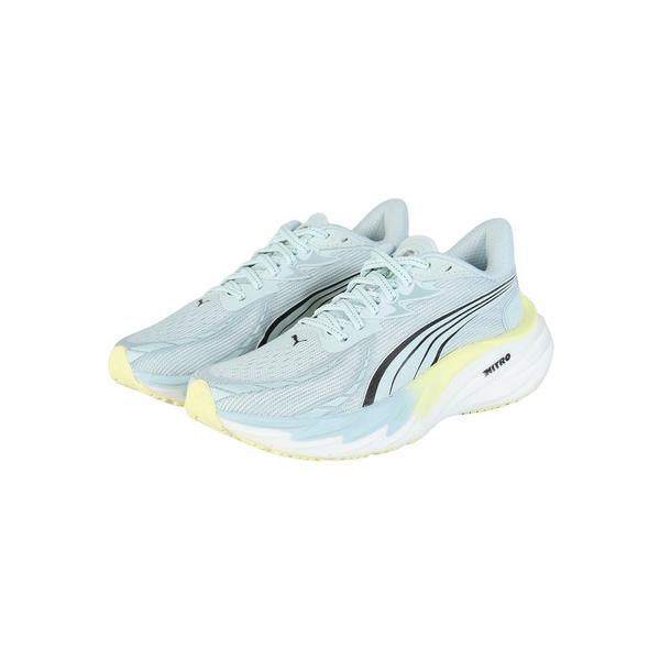 プーマ（PUMA）（レディース）ランニングシューズ ジョギングシューズ ヴェロシティ ニトロ 4 ライトブルー 31114107 スニーカー