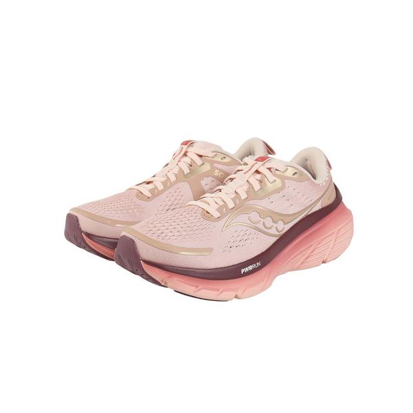 サッカニー（SAUCONY）（レディース）ランニングシューズ ジョギングシューズ ガイド 18 ピンク S10998-222 CAMEO/TERRA スニーカー