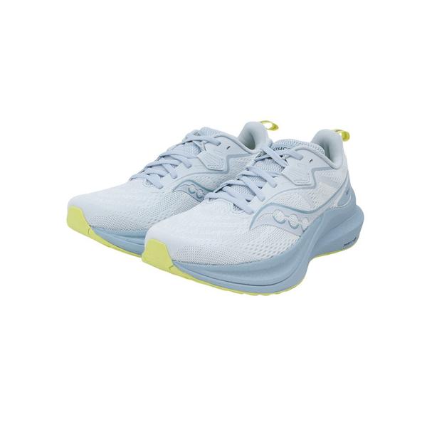 サッカニー（SAUCONY）（レディース）ランニングシューズ ジョギングシューズ テンパス 2 アイスグレー S10973-151 ICE/ROSE スニーカー