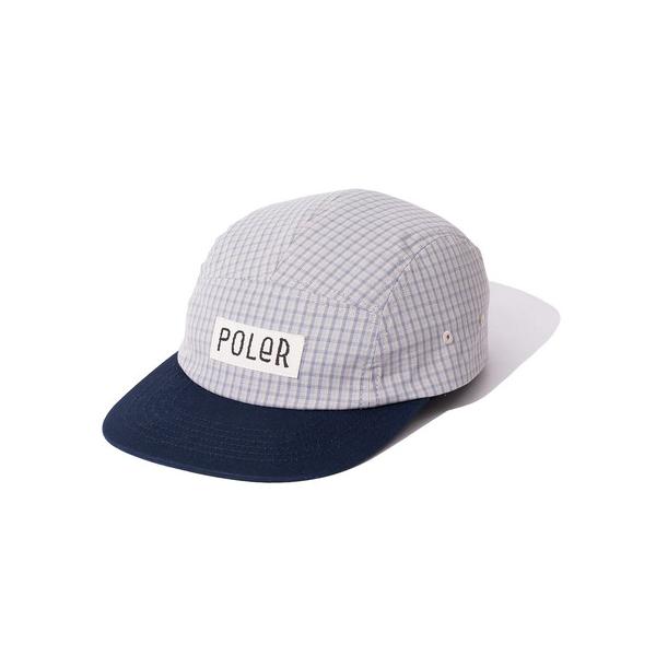 POLA（ポーラ） ポーラー（POLER）（メンズ）帽子 キャップ CHECK 5P