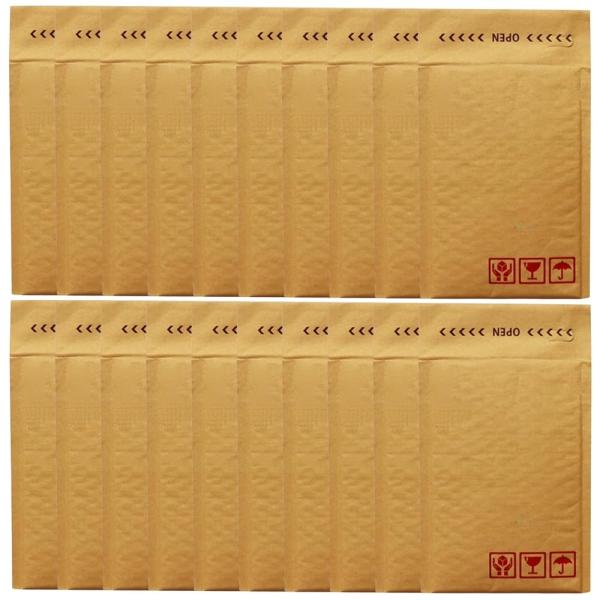 アクセサリーやスマホなどを入れることができる小物サイズのクッション封筒です。両面テープ付きで、封を閉じる際にテープは不要、強力粘着なので発送の際も高品質です。内側にエアーキャップが付いており、内容物をしっかり保護します。中に商品を入れて、そ...