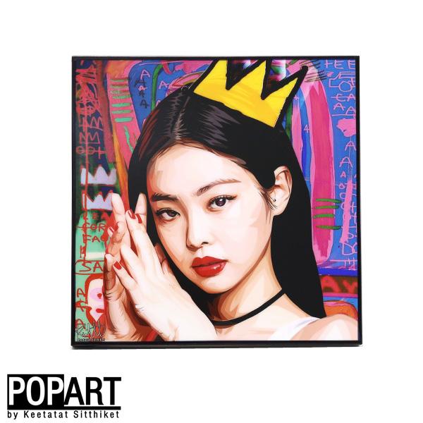 アートフレーム ブラックピンク ジェニー BLACKPINK JENNIE 絵画