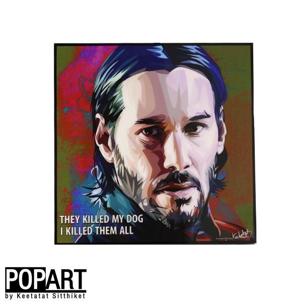 アートフレーム ジョンウィック キアヌリーブス JOHN WICK ポップ