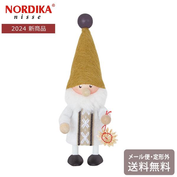 ノルディカニッセ 2024限定 ストローオーナメントを持ったサンタ ノルディカニッセ 2024 ストローオーナメントを持ったサンタ
