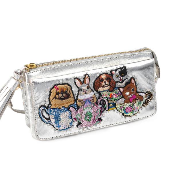 お財布ポシェット Afternoon tea animal SHO3849 送料無料 タマオ