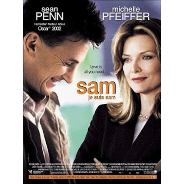 I AM SAM ポスター アイアムサム Sサイズ 映画 ジェシー・ネルソン ショーン・ペン ダコタ・ファニング ヴィンテージ フランス版 海外