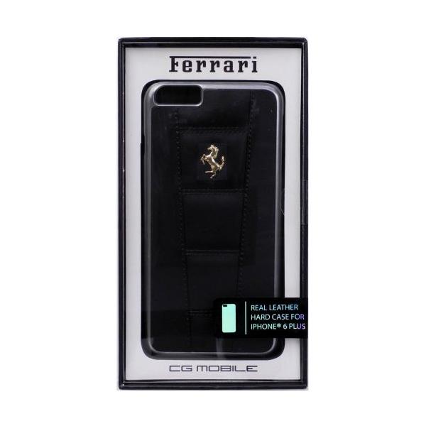 �t�F���[�� iPhone6 Plus / 6s Plus 458 ���U�[ �n�[�h�P�[�X �u���b�N FE458GHCP6LBL