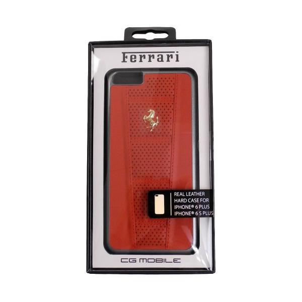 �t�F���[�� iPhone6 Plus / 6s Plus 458 ���U�[ �h�b�g �n�[�h�P�[�X �S�[���hPH / ���b�h FE458PGHCP6LRE
