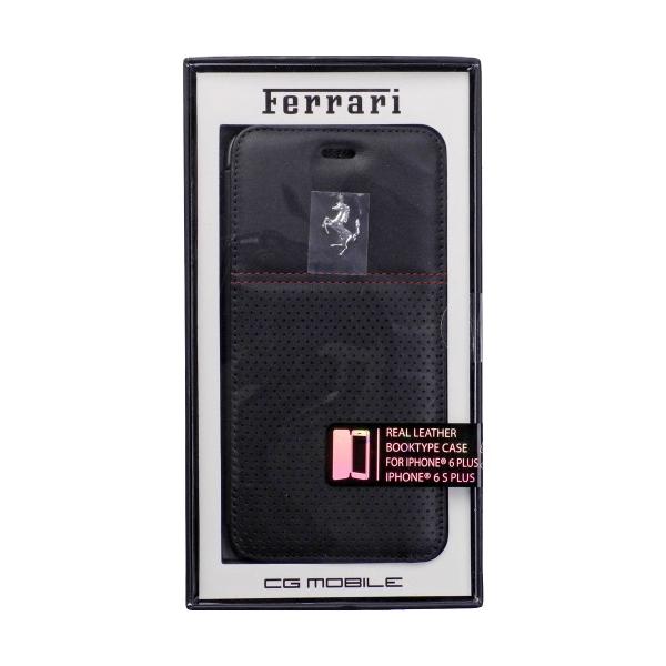 �t�F���[�� iPhone6 Plus/6s Plus �x�����l�b�^ �h�b�g ���U�[ �u�b�N�^�C�v�P�[�X �u���b�N FEGTBFLBKP6LBKR
