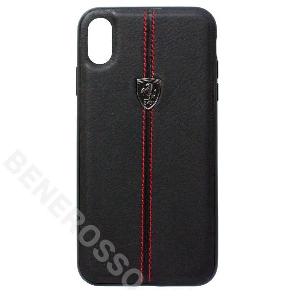 �t�F���[�� iPhone XS Max ���U�[�n�[�h�P�[�X W �x���e�B�J�� �R���g���X�g �X�g���C�v �u���b�N FEHDEHCI65BK