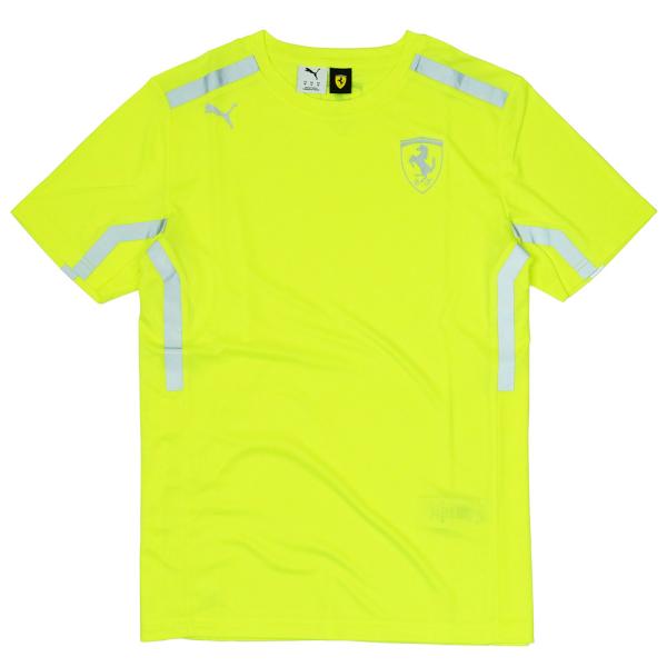PUMA スクーデリア フェラーリ SF チーム セットアップ Tシャツ 2025 イエロー 763947-01
