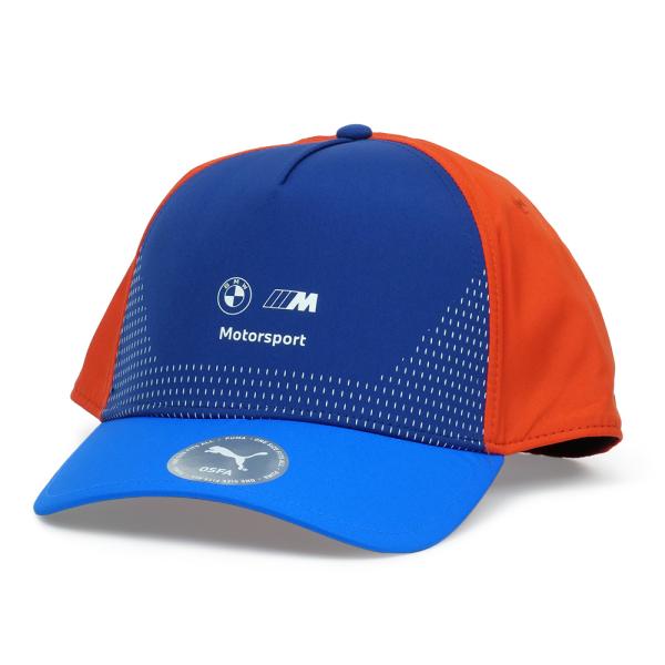 PUMA BMW M モータースポーツ ベースボールキャップ 2026 ブルー/レッド 701239666