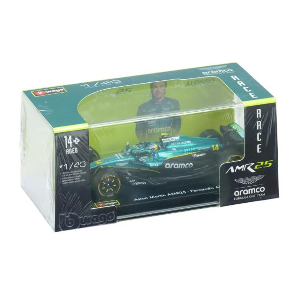 Bburago 1/43スケール アストン マーチン アラムコ コグニザント F1