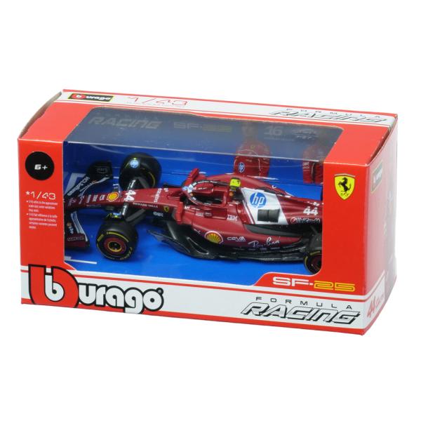Ferrari 2025年のF1マシン SF-25【通常版】・グランプリ：2025年・マシン名　：Ferrari SF-25・ドライバー：ルイス・ハミルトン　No.44・タイヤ　　：ミディアム■商品スペック対象年齢：6歳以上メーカー：BBU...