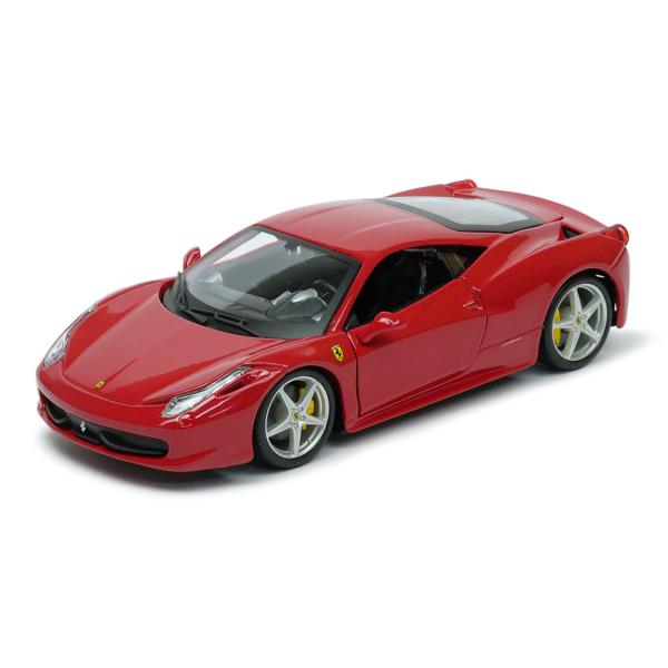 Ferrari（フェラーリ） Bburago 1/24スケール 458 Italia レッド 18