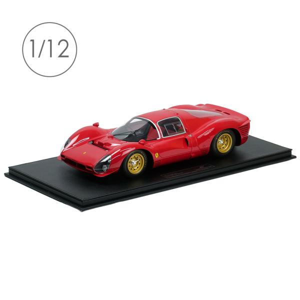 TOPMARQUES 1/12スケール フェラーリ330 P3 1966 レッド TOPR12-65D