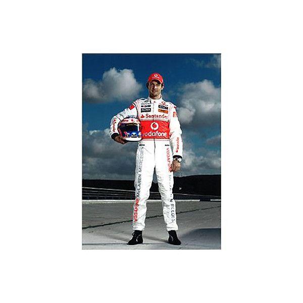 ボーダフォン・マクラーレン・メルセデス 2010年 オフィシャルグッズ。 2010 ドライバーセッション ジェンソン・バトン フォトポスター。 ボーダフォン・マクラーレン・メルセデスの2010F1世界選手権での熱き戦いの一場面を切り取ったポ...