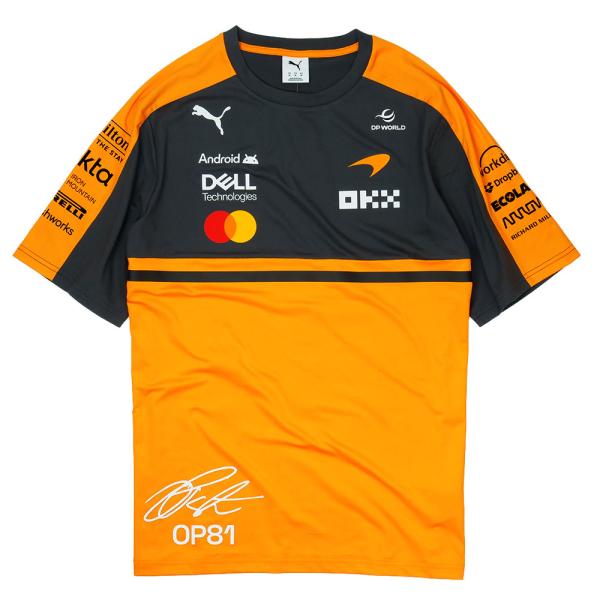 PUMA マクラーレン F1チーム O.ピアストリ Tシャツ 2026 オレンジ 713954-01