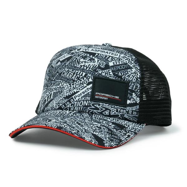 Porsche Motorsport AOP トラッカー キャップ 2026 ブラック 701227729