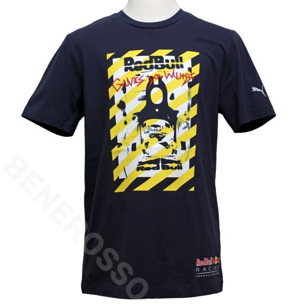 PUMA プーマ　レッドブル ワールドチャンピオン レーシング Tシャツ 半袖 PUMA（プーマ） レッドブルレーシング ストリート Tシャツ ネイビー