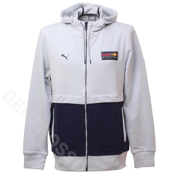 PUMA レッドブルレーシング フルジップ フーディー 2022 グレイ 533266