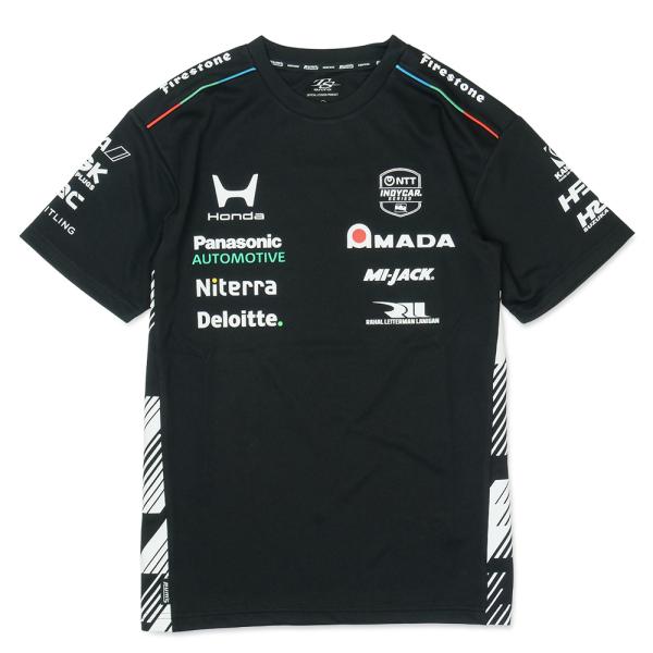 佐藤琢磨 TS ドライバーズ Tシャツ 2026 ブラック TS-2602