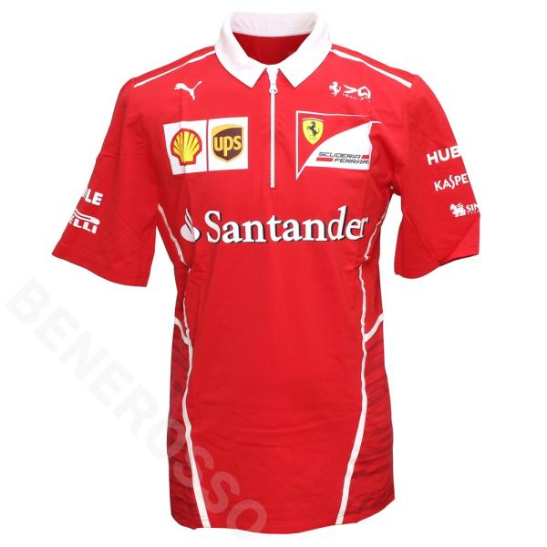 Ferrari（フェラーリ） 2017 クルー支給用 ポロシャツ 新品（返品
