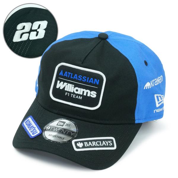 アトラシアン ウィリアムズ F1 チーム NewEra 9TWENTY ラスベガスGP A.アルボン ドライバーキャップ 2026 ブルー 60980963
