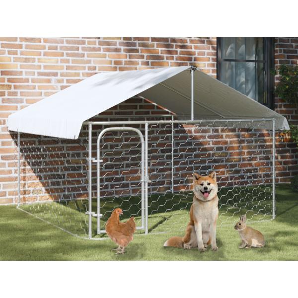 vidaXL 屋外用犬小屋 屋根付き 400x200x150cm : vidaXL - 通販 - Yahoo