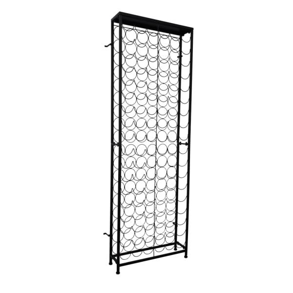 vidaXL ワインラック ボトル108本 金属製家具 キャビネット 収納 ワインラック 代引不可